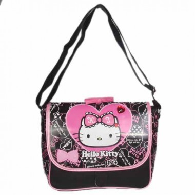 Hello Kitty Side Bag (Black)