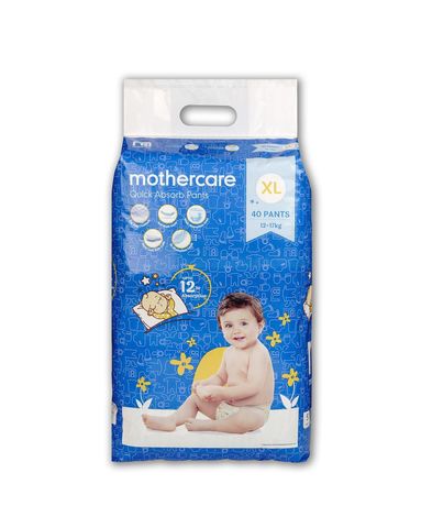 Mothercare Diaper Pants Extra Absorb Extra Large- 40 pcs