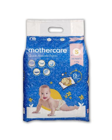 Mothercare Diaper Pants Extra Absorb Small- 54 pcs