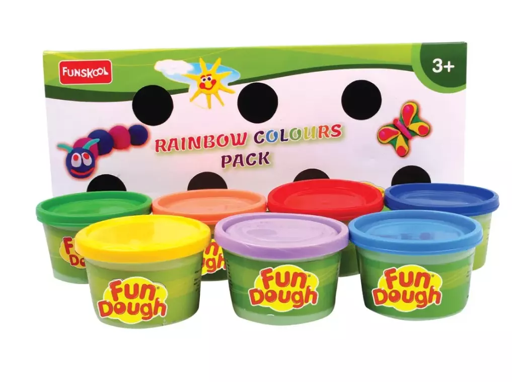 Funskool Fundough Rainbow Colors Pack