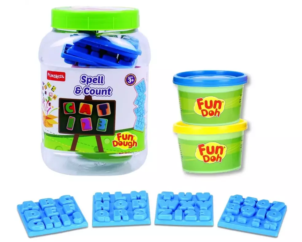 Funskool Fundough Spell and Count