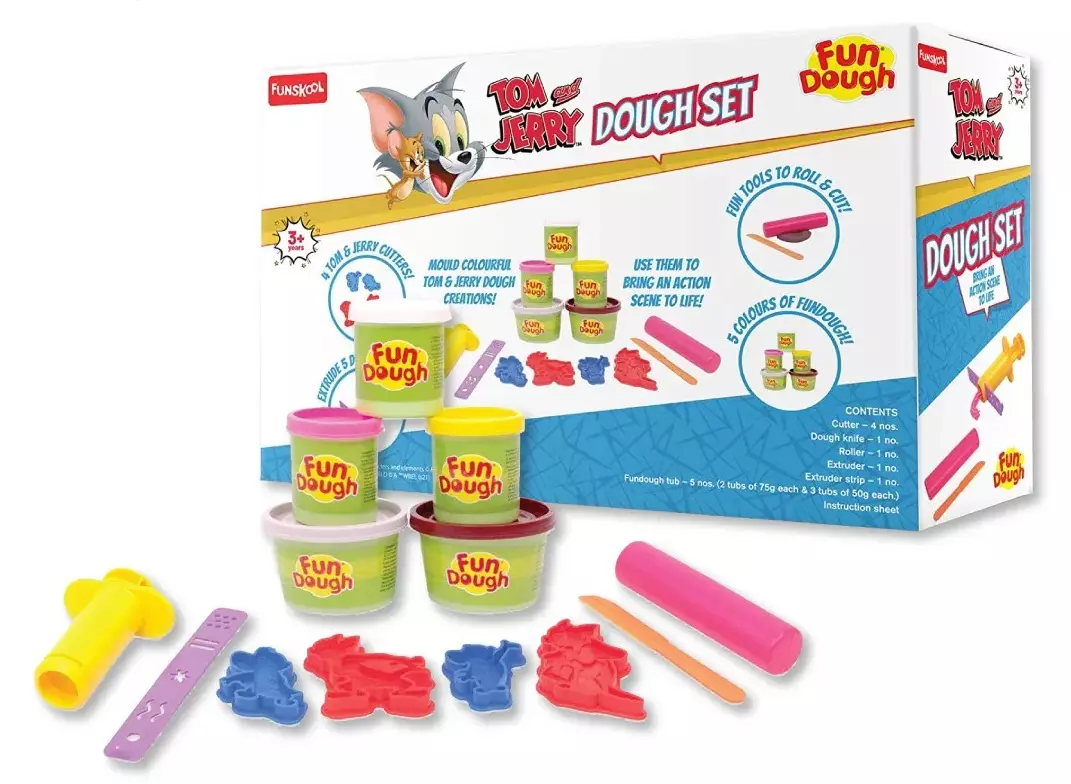 Funskool Fundough Tom & Jerry Dough Kit