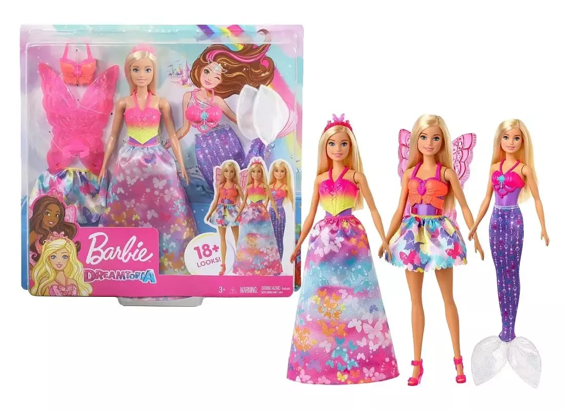 Barbie GJK40 Dreamtopia Dress Up Gift Set