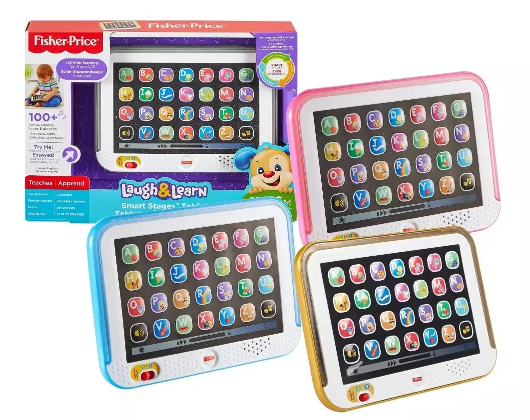 Fisher Price CHC74 Laugh & Learn Smart Stages Tablet Assortment
