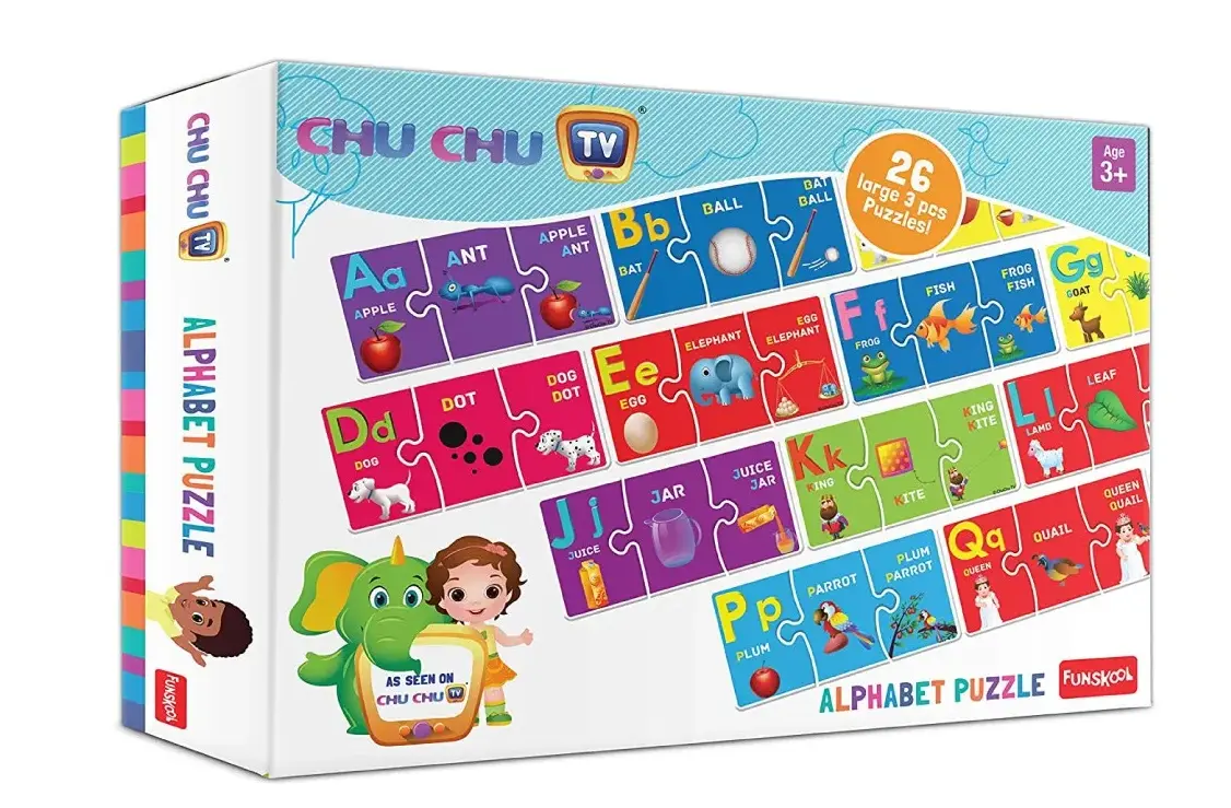 Funskool Chu Chu Alphabets Puzzle