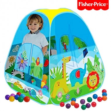 Fisher-Price Joy Tent Nature With 40 Soft Flex Balls FPT103