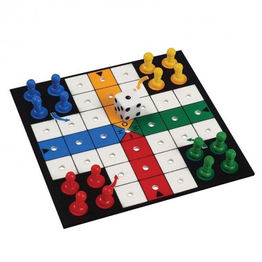 Funskool Travel Ludo - The Classic Strategy Game Board For Kids and Family