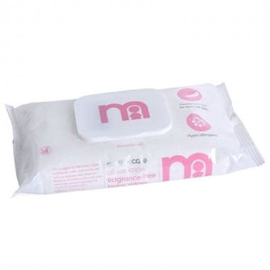 Mother Care Baby Fragrance Free Wipes 60pcs